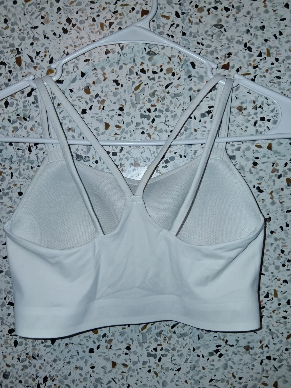Women's Soma Sports Bra Size XS White Padded Wireless